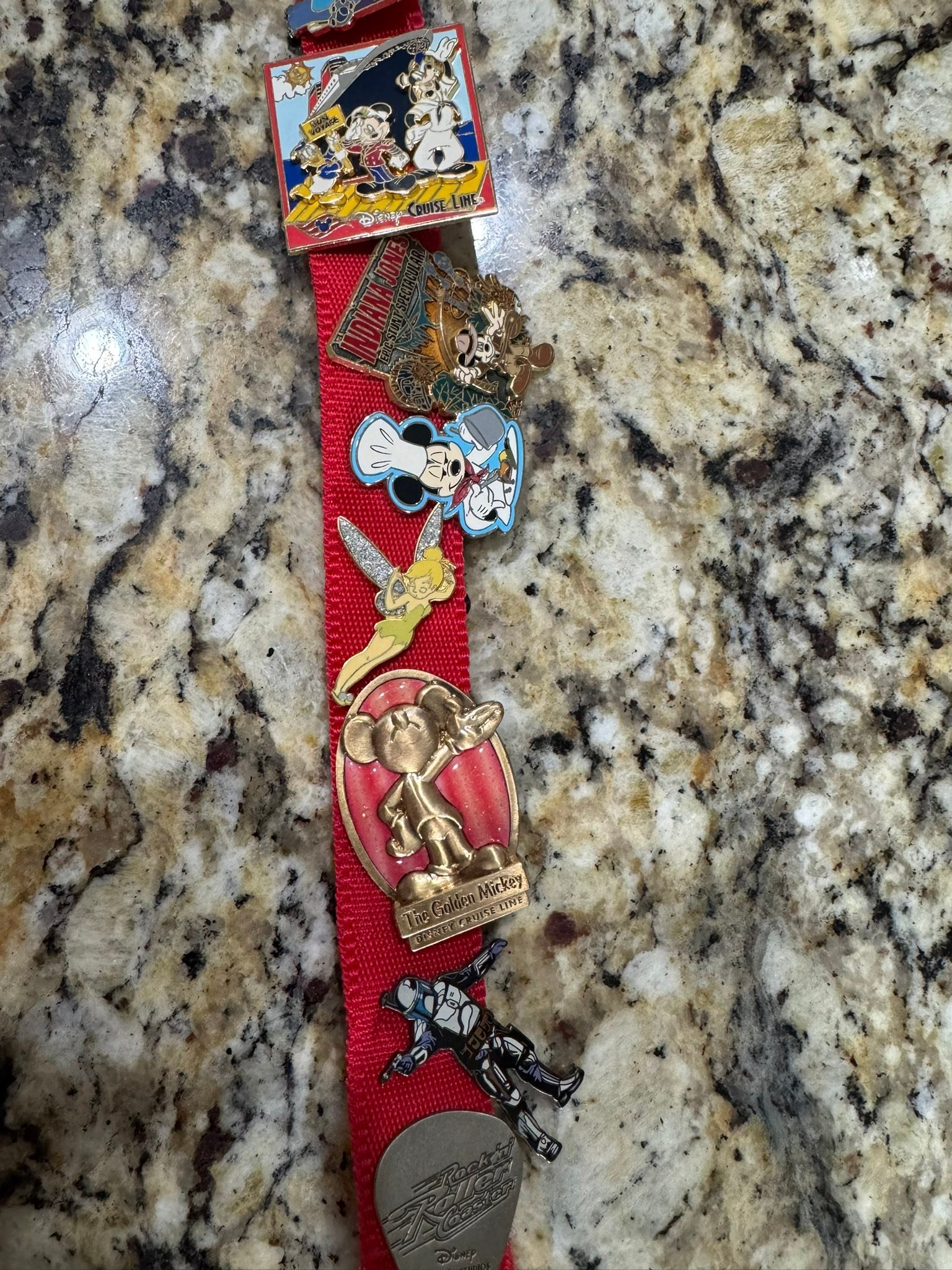 2227海外ディズニークルーズラインピン2004年限定500個アリエルフランダー Vintage Disney cruise pins from 2004
