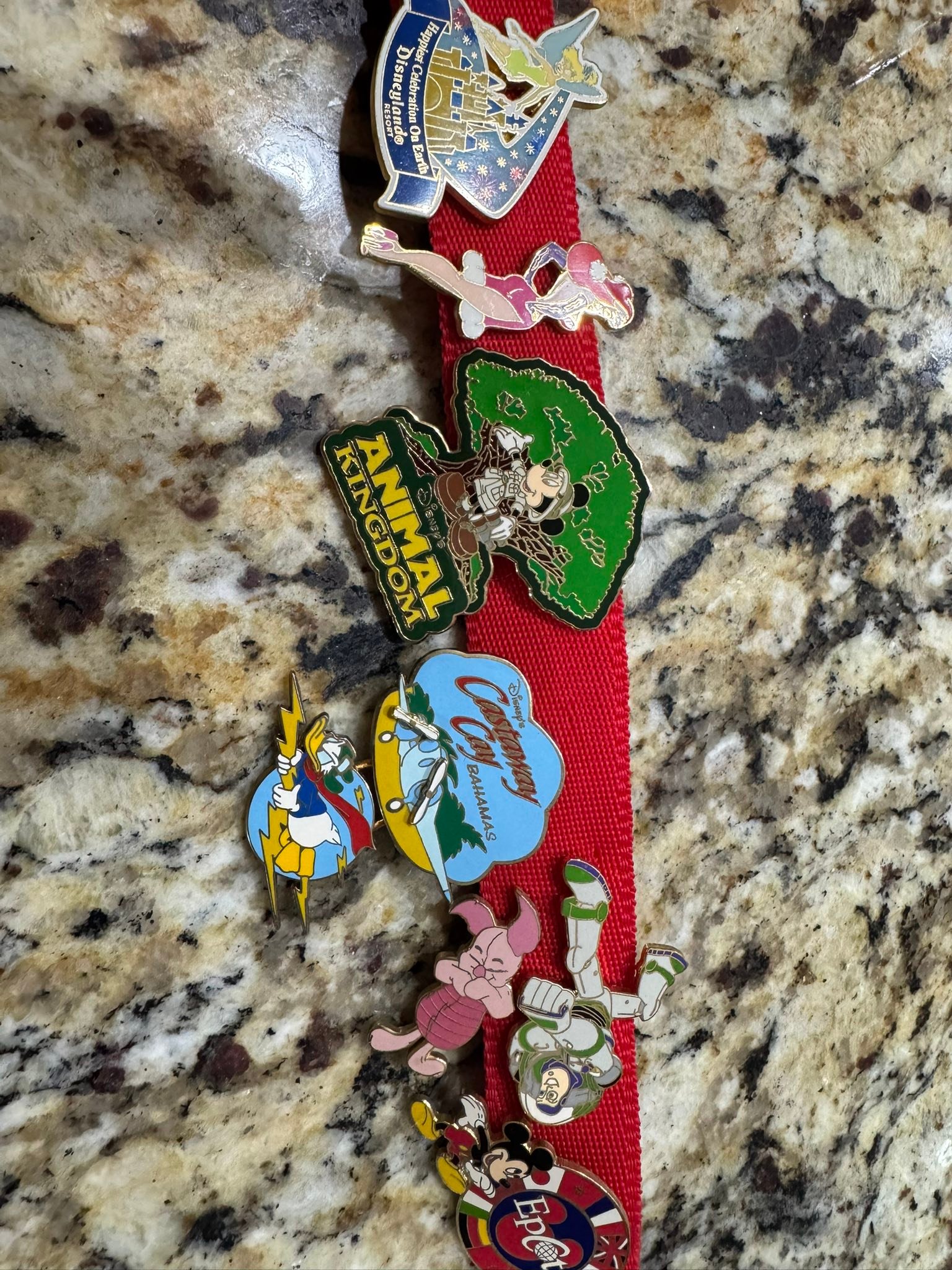 Vintage Disney cruise pins from 2004