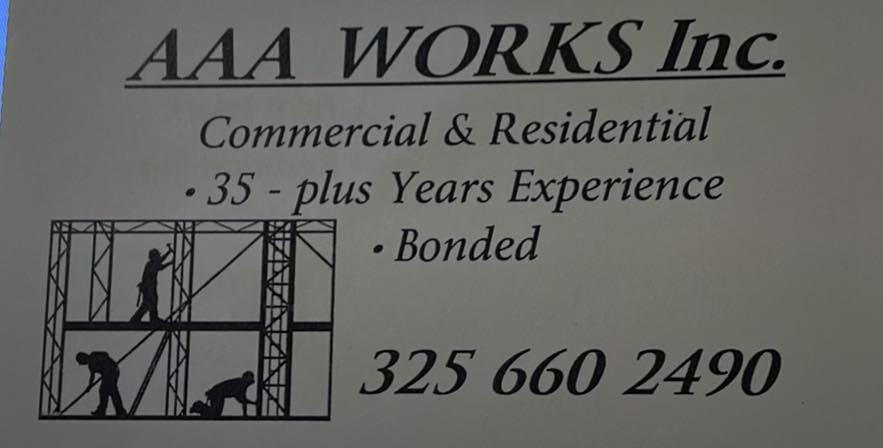 AAA WORKS INC | Abilene TX