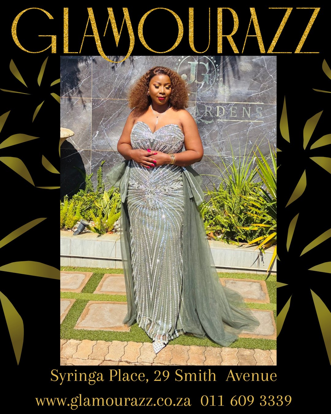 sage green dress on dark skin Soft tones, strong presence 🌿 Dramatic Gown Size M R900 Hire Get the look at Glamourazz! #SageGreen #SageGreenDress #SoftAesthetic #EarthyTones #ElegantStyle #SoftGlam #SouthAfricaFashion #GautengFashion #JohannesburgStyle #Edenvale what skin tone does sage green look good on