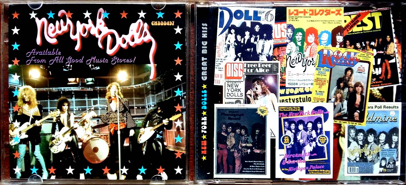 New York Dolls CD collection
