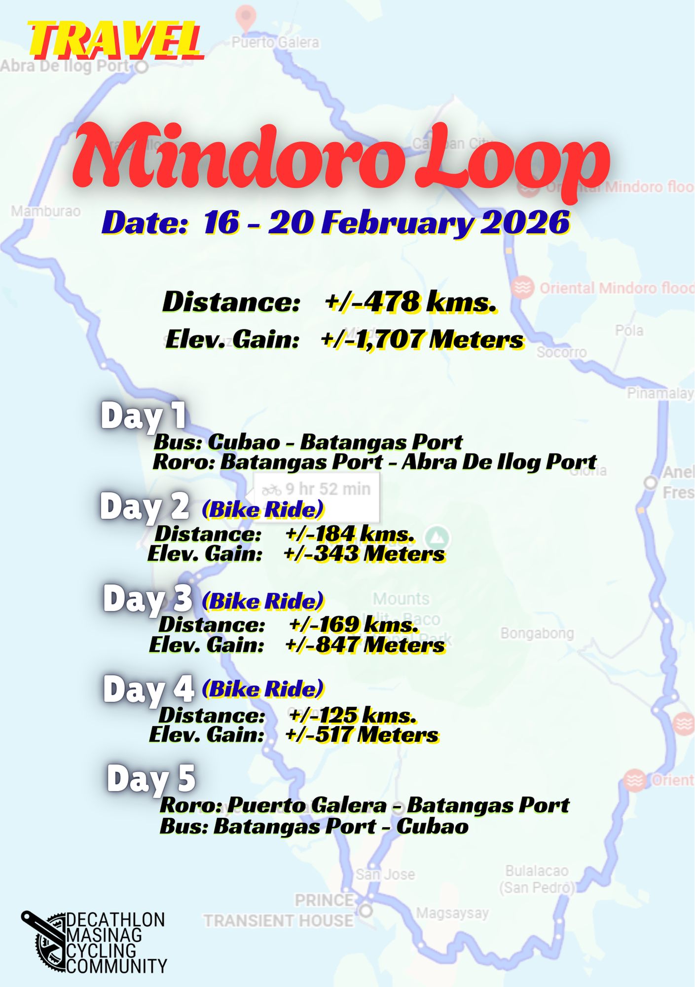 Decathlon Masinag Cycling Community | MINDORO LOOP 💙 | Facebook