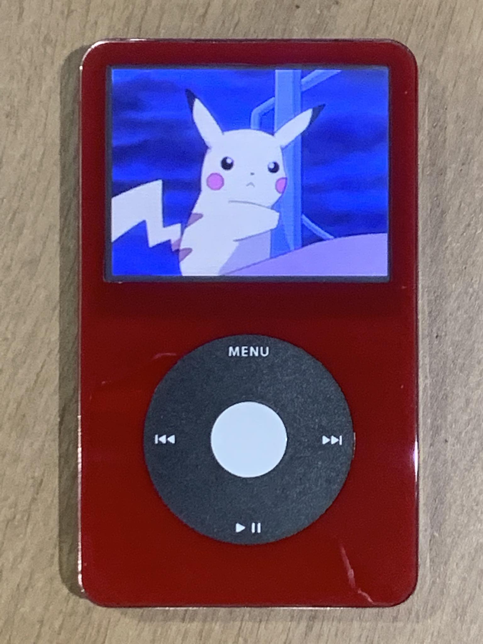 Upgraded iPod with Nintendo Switch antenna and 3000mah battery