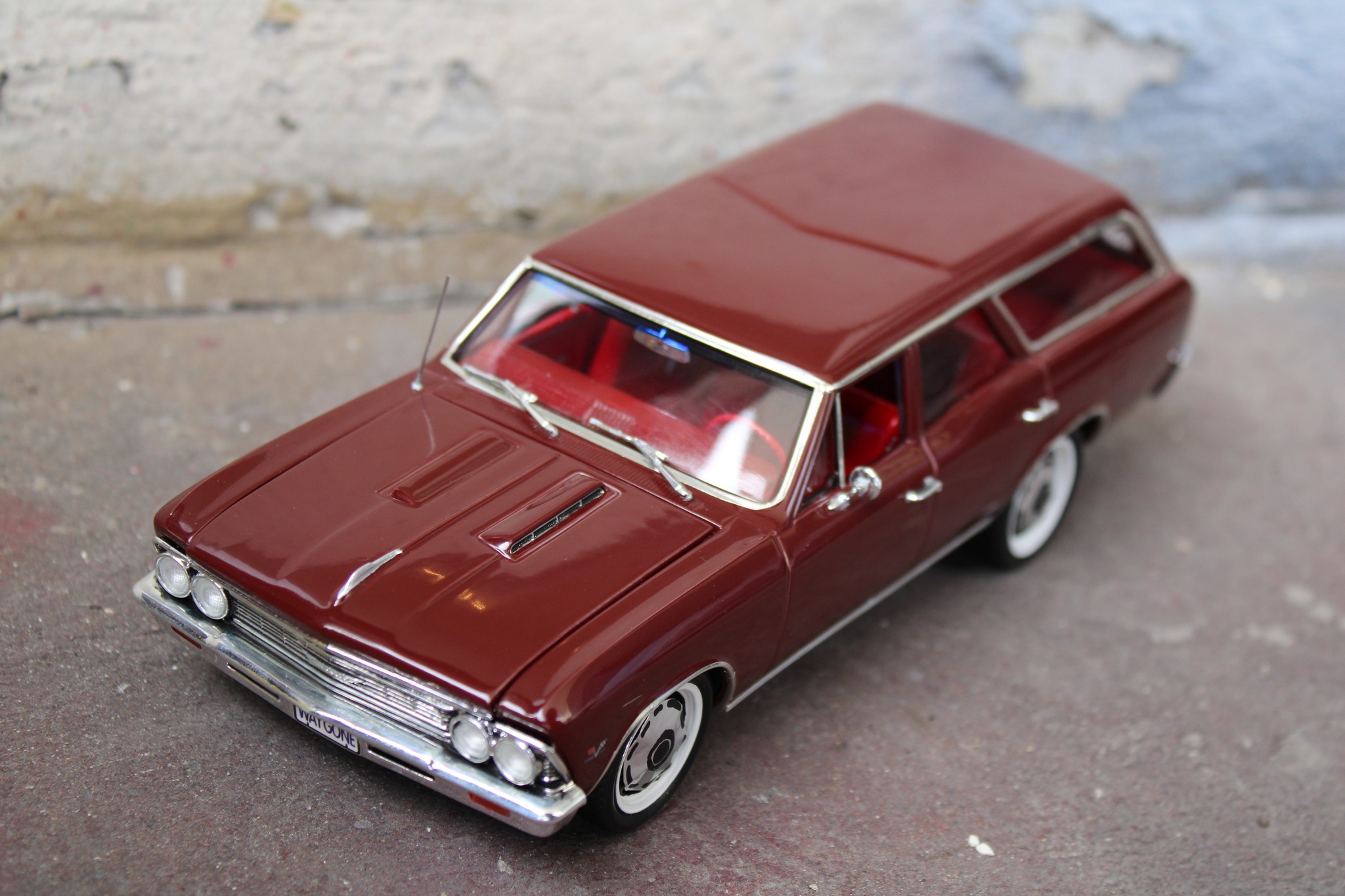 Revell 1/25 scale model car build