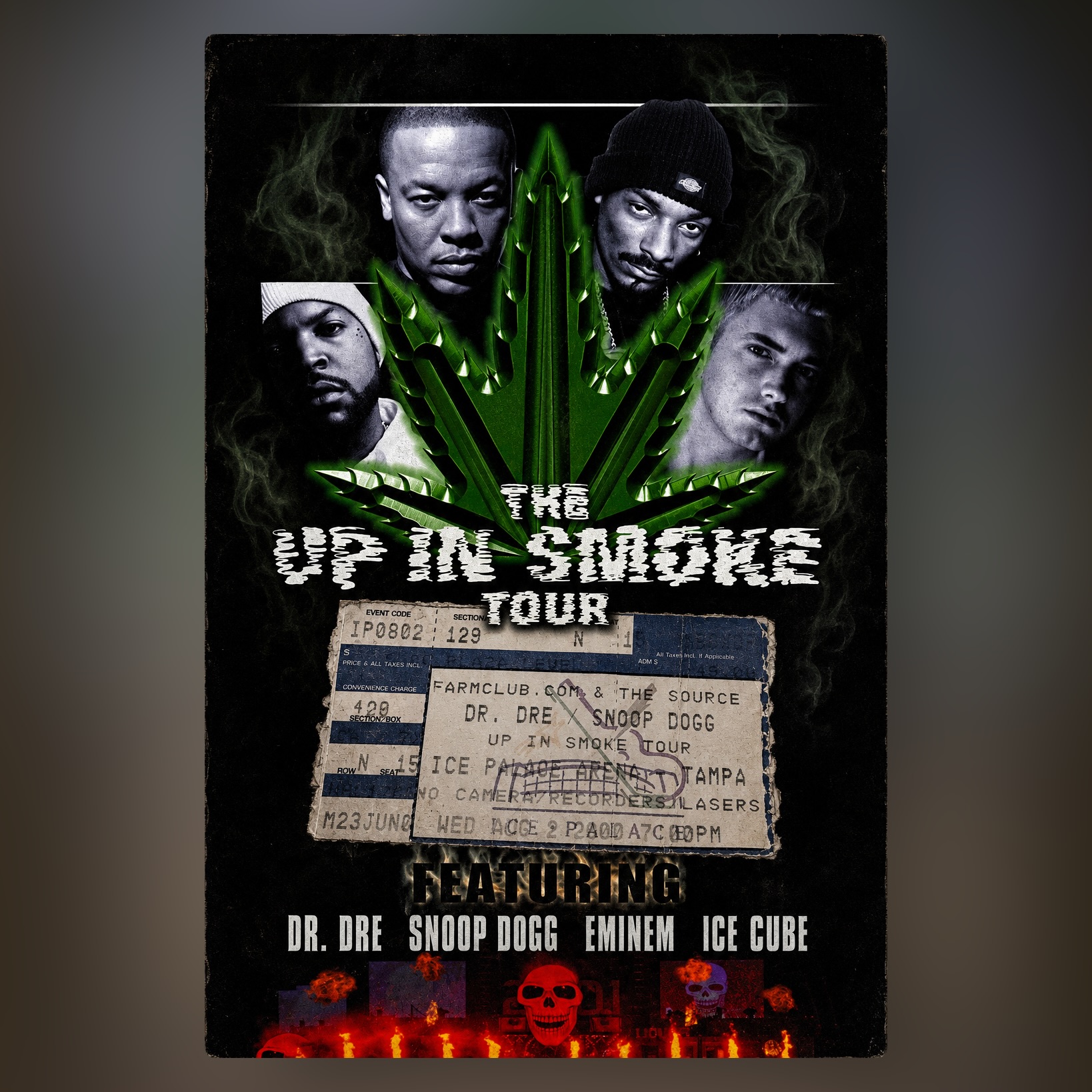 26 YEARS ago this week … Up In Smoke Tour 💨 ℹ️: The legendary Up