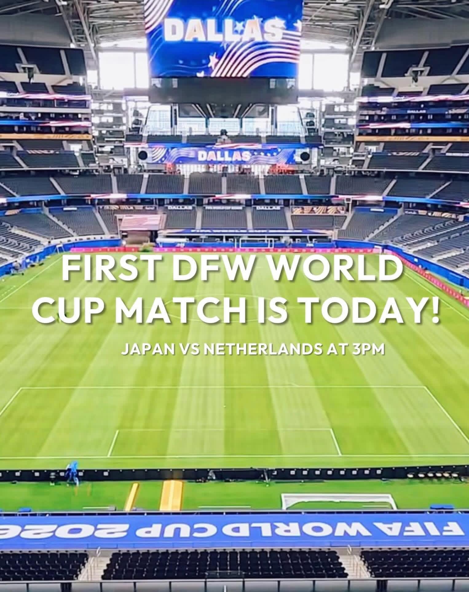 HELLLOOOO TEXAS LIVE! I'm covering the first match in Arlington of