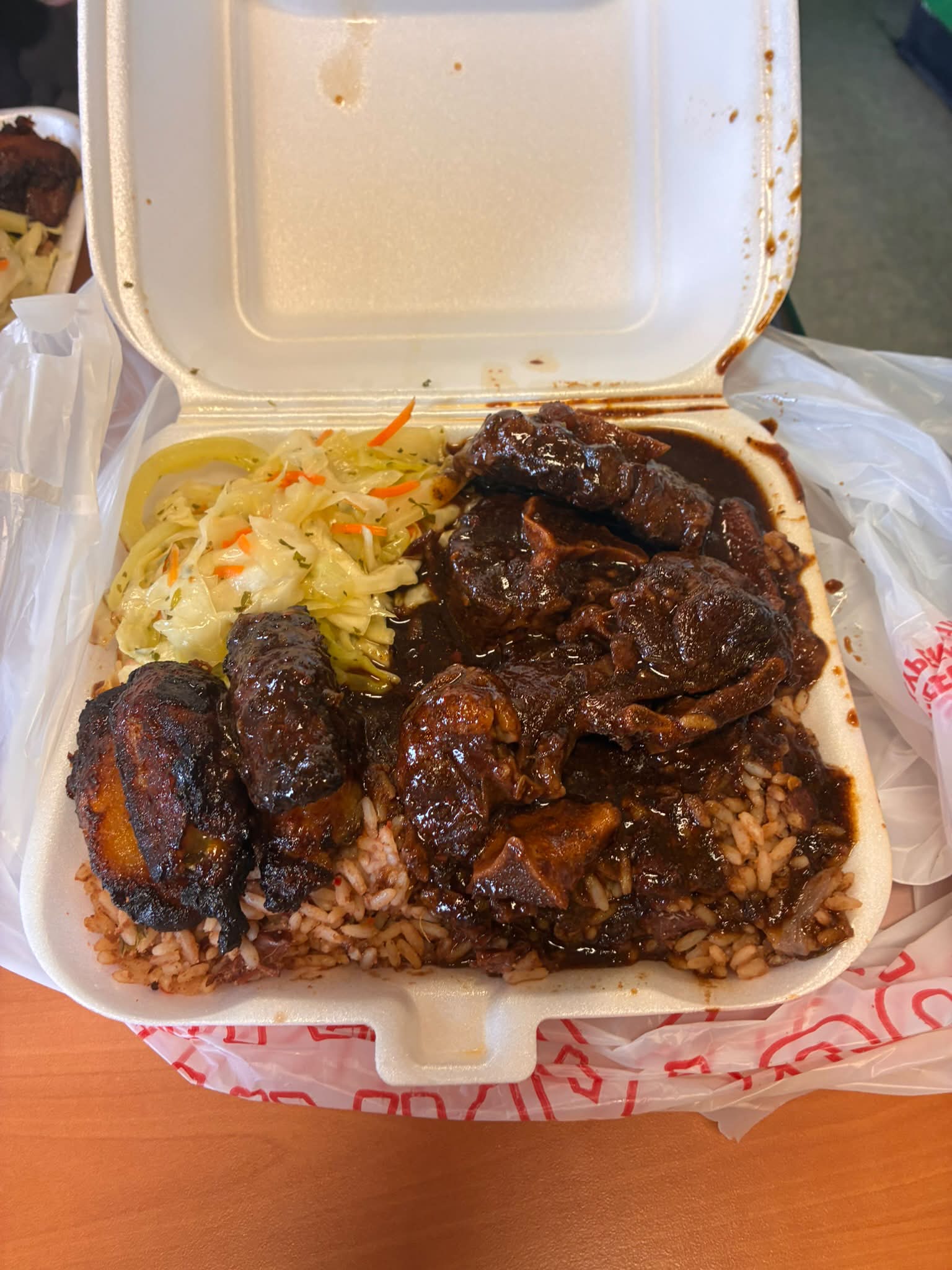 Caribbean Delights in Auburndale serves amazing oxtails and jerk