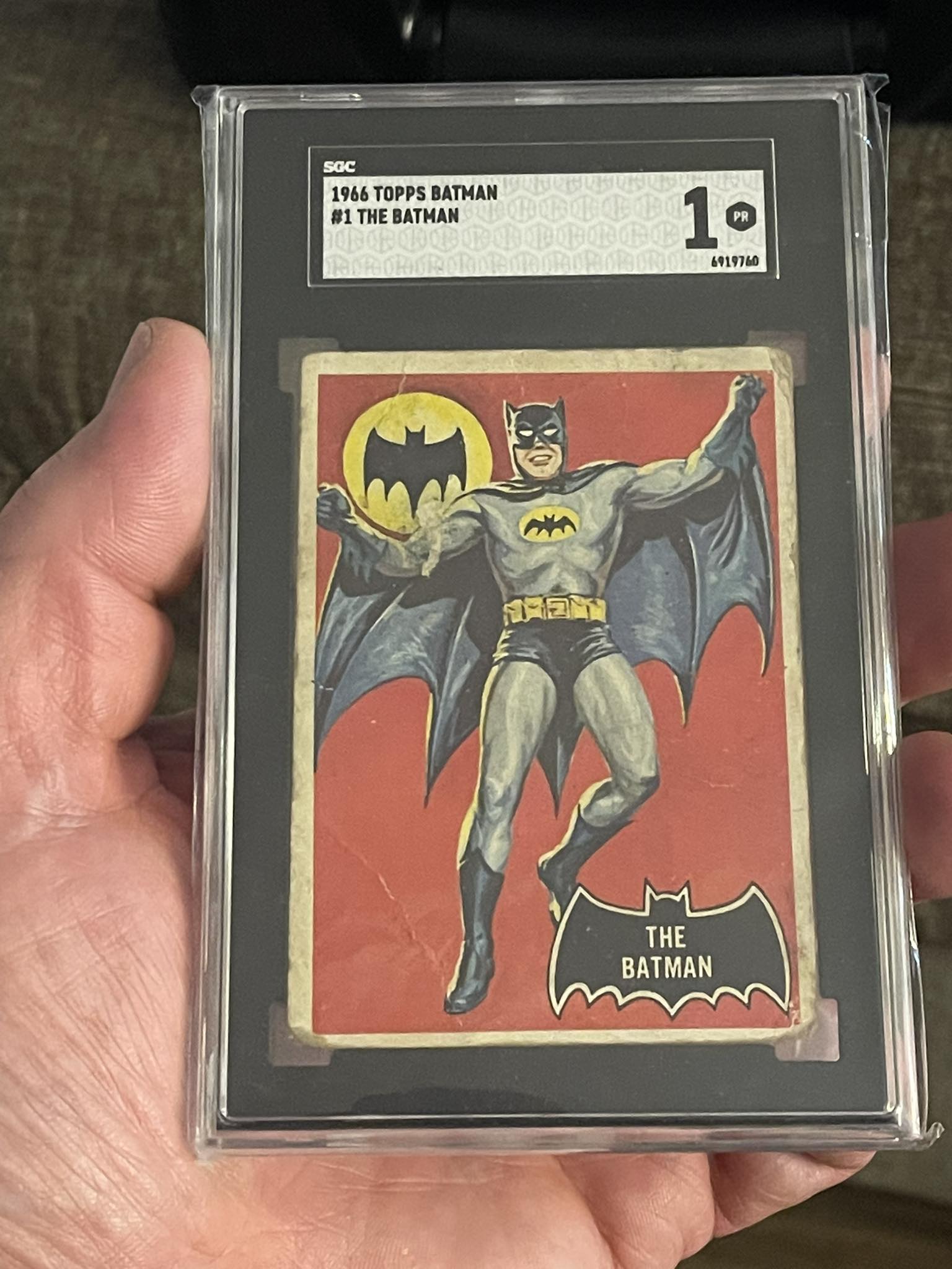 1966 topps batman cards at the card shop
