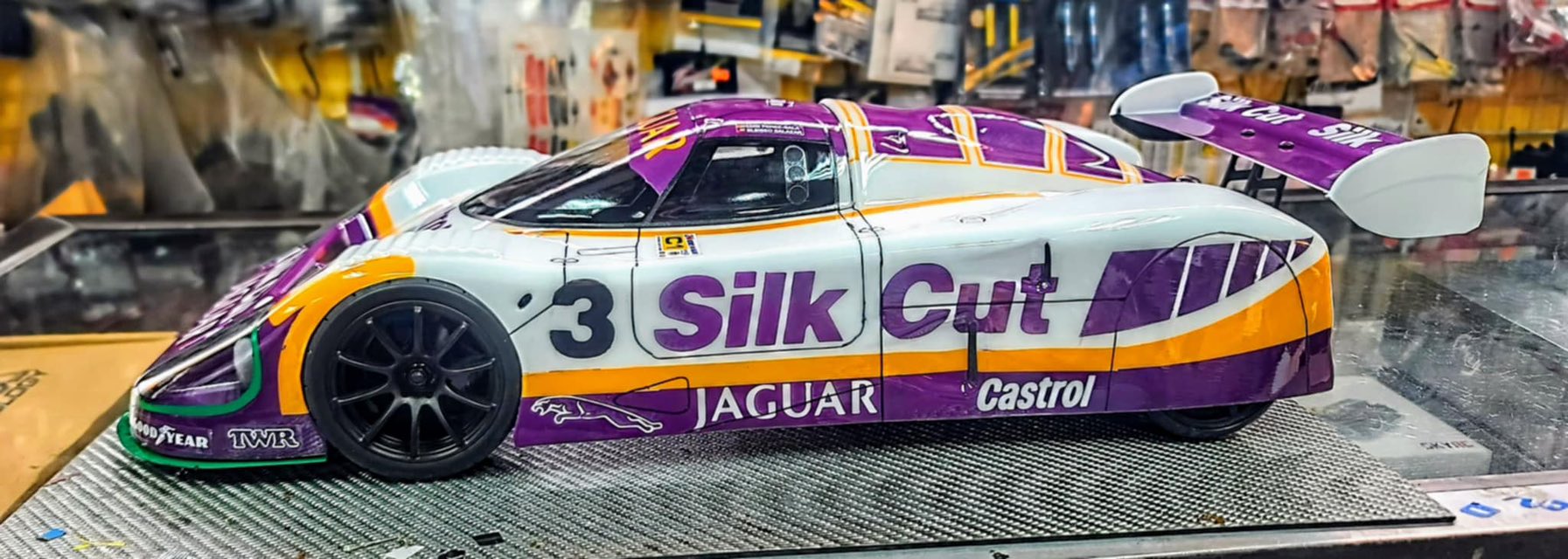 Jaguar XJR-9 Le Mans Silk Cut Livery - JAGUAR SilkCut 3 Castiy