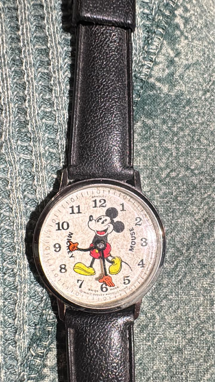 Seiko Disney watch collection from 1970s