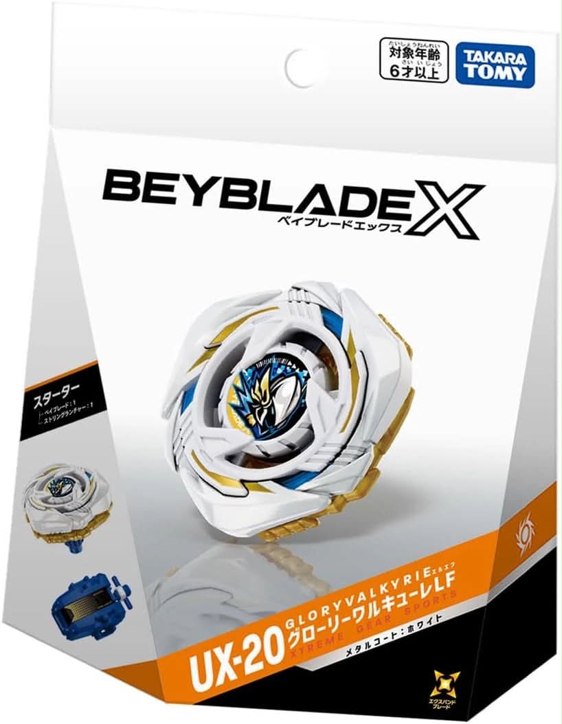 Takara Tomy Beyblade X UX-20 Starter Set: Glory Valkyrie LF
