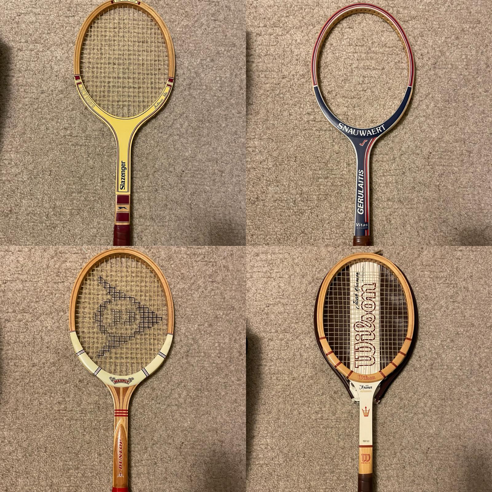 I had played with two of these wooden rackets