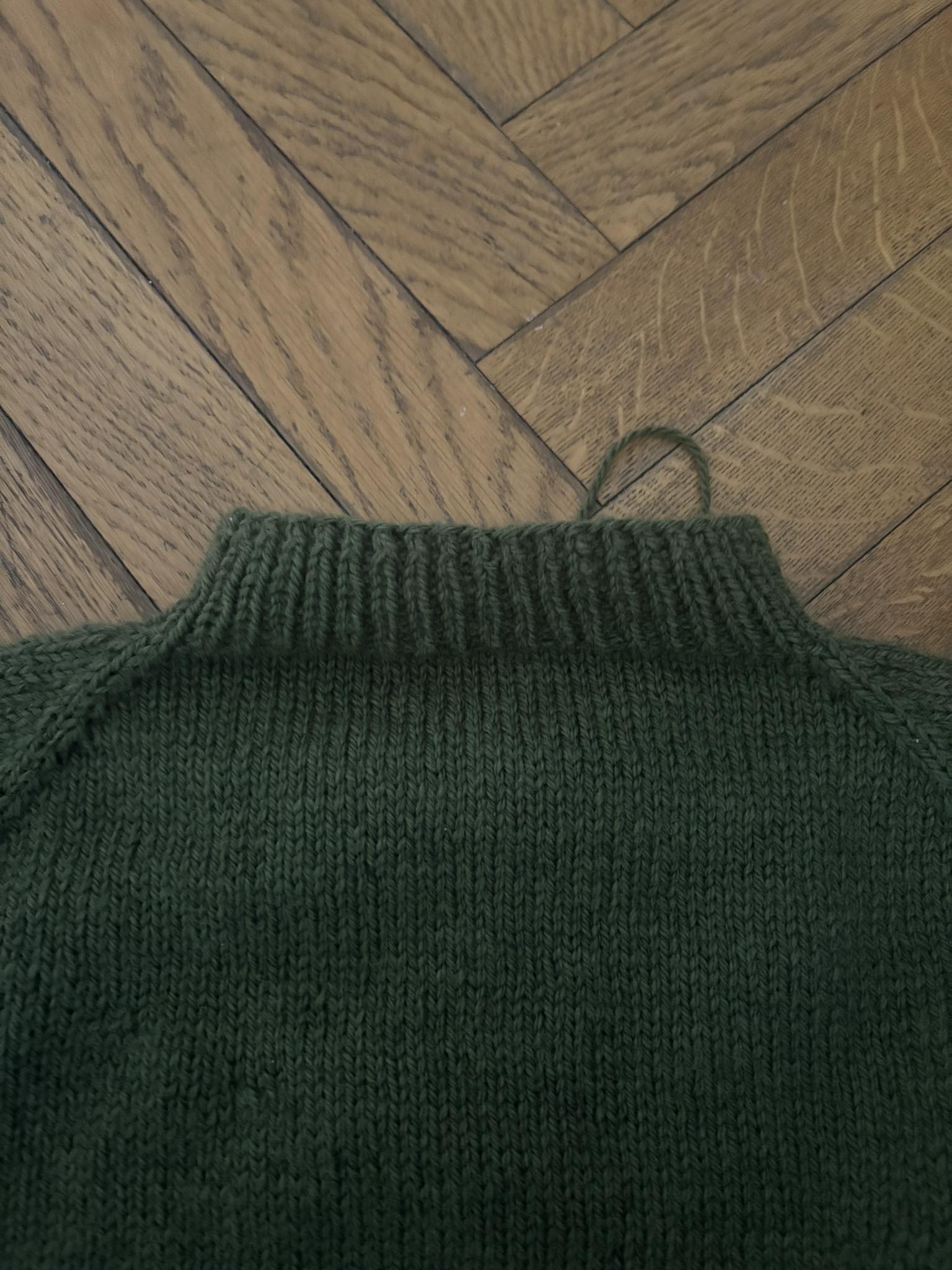 How to fix a poorly fitting sweater neckline?