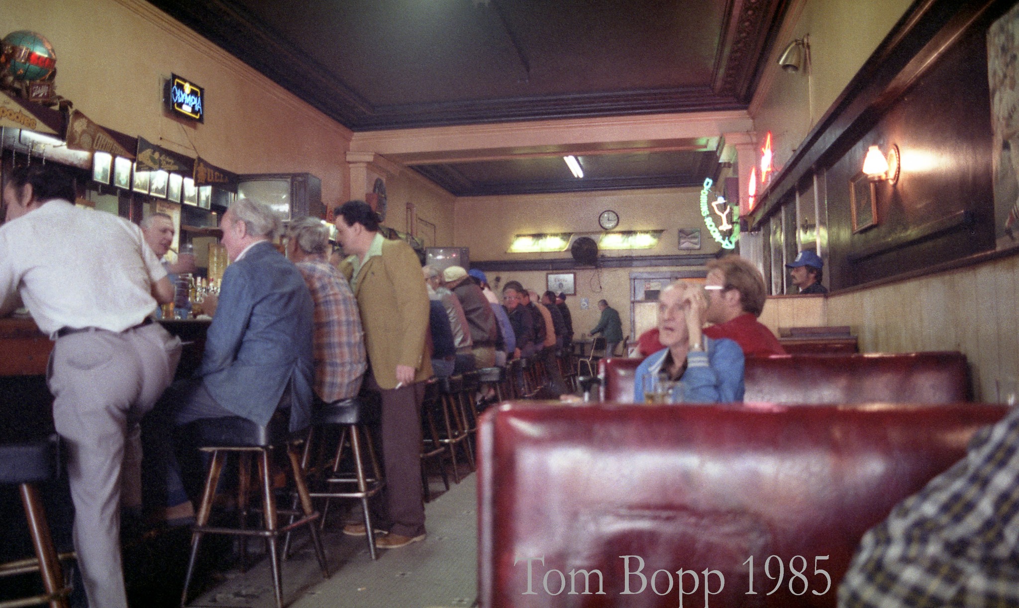 1985: This was Jack's Cafe, at 115 W. 6th St., Los Angeles. Long gone.