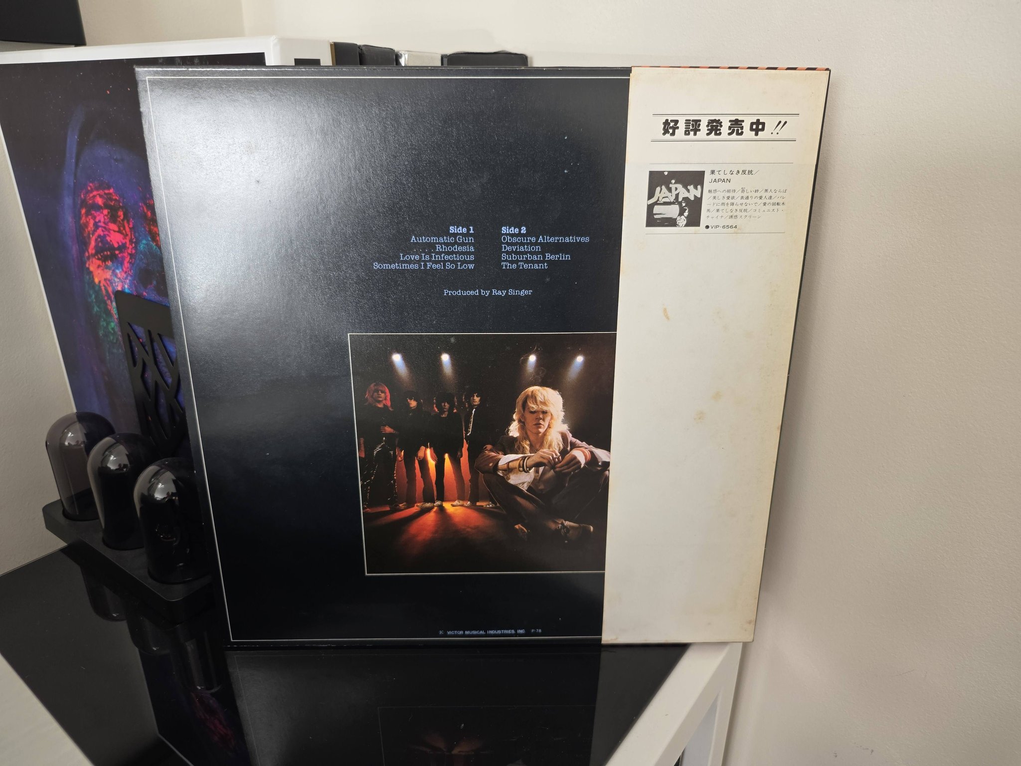 未使用 die deutschen kommen zurueck LPレコード 1978 Japanese pressing of Japan album with 7
