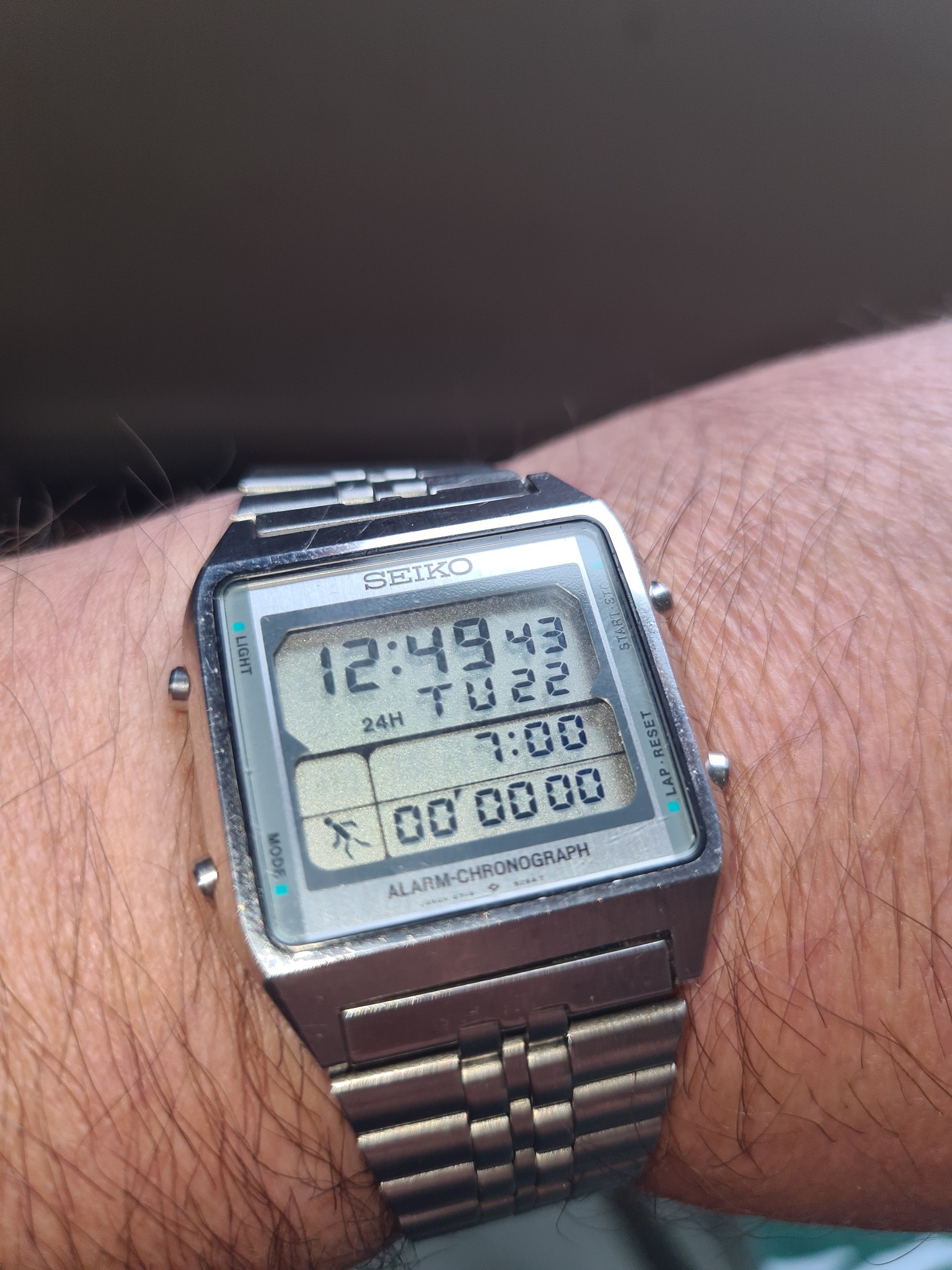 Seiko Silver Wave 80s A259−5090デジタル腕時計 Silverwave A259