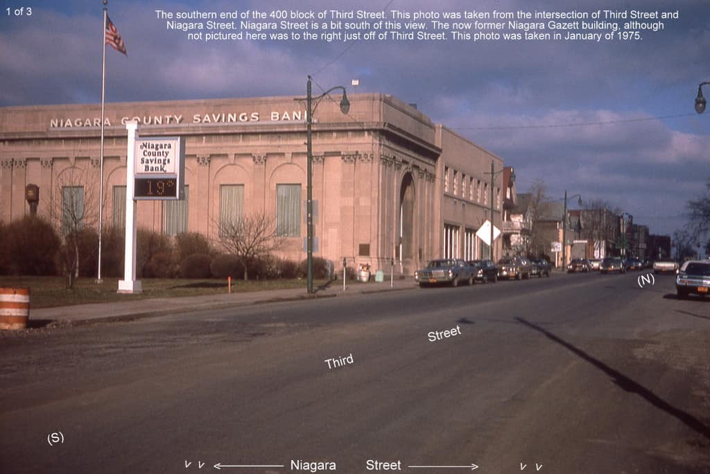 Niagara's main street through the years