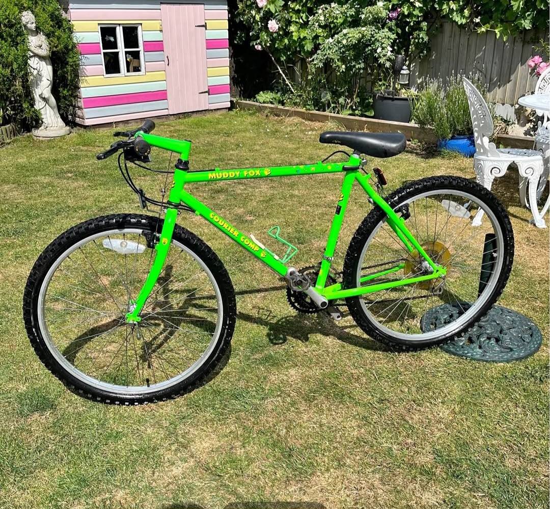 Basic but fun: Muddy Fox Adventurer, purchased for £50