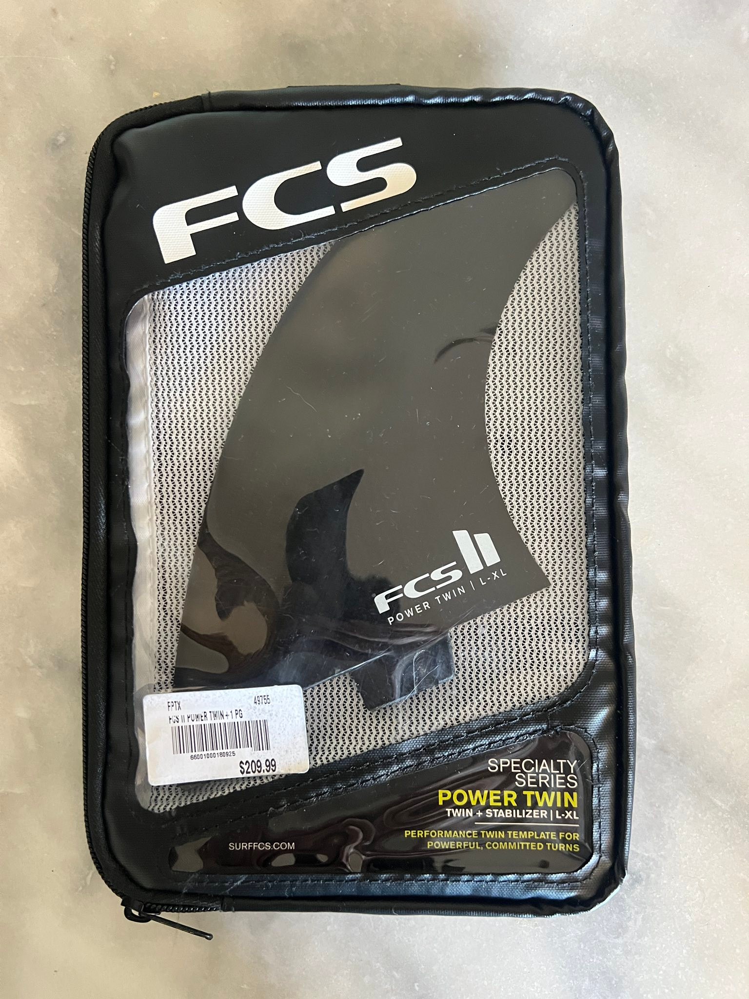 FCS II Power Twin stabiliser fin set for sale