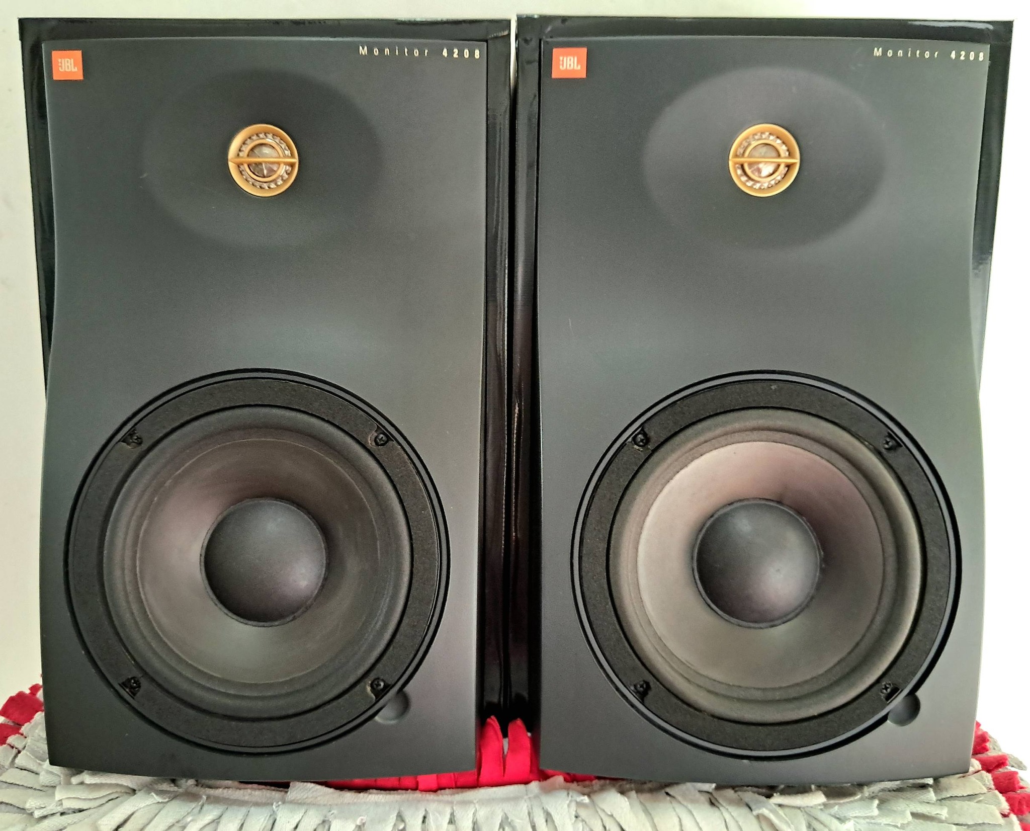 JBL 4208 2-way bookshelf speakers for sale