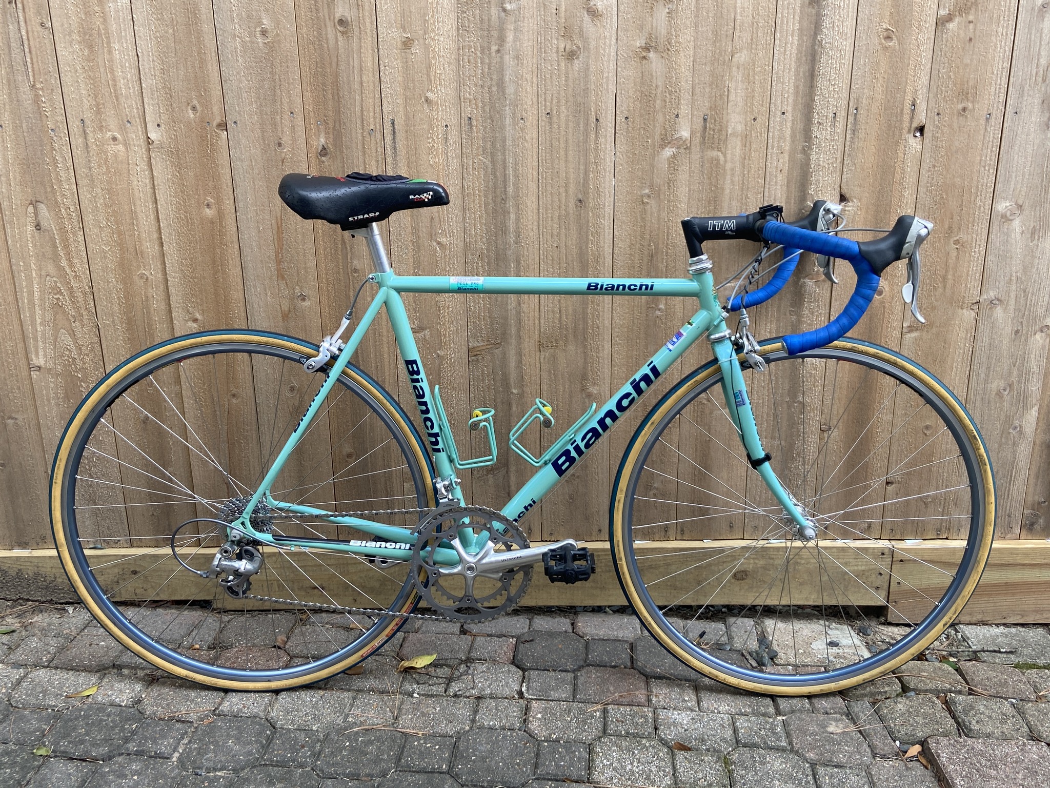 1990s bianchi road bike Reparto Corse Campagnolo Veloce Vintage  Goldensteelcycles 90s Bianchi Retromod : r/Bikeporn