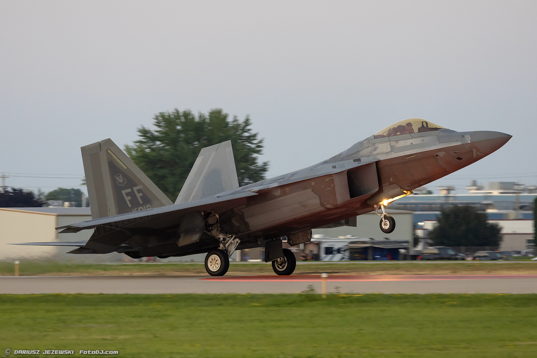 F-22 Raptor at Langley AFB