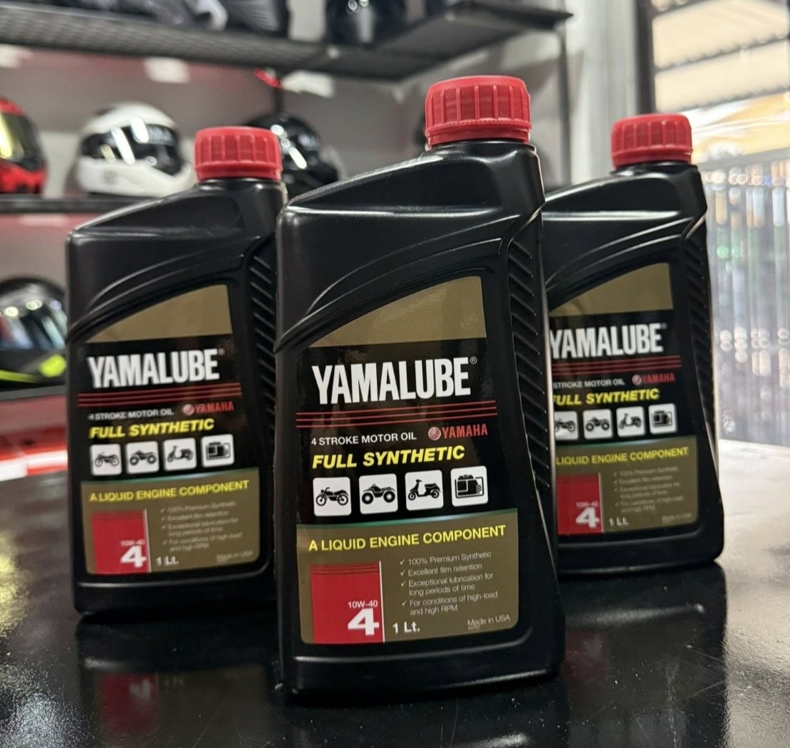 Con YAMALUBE Premium Synthetic 10W-40, disfrutá de máximo