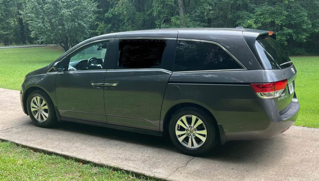 Fits 2011-2017 Honda Odyssey Van Driver Side Left Front Door Window Glass