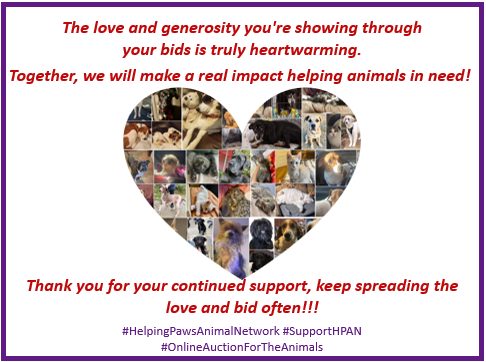 Helping Paws Animal Network Resales for Rescue! | You can't change ...