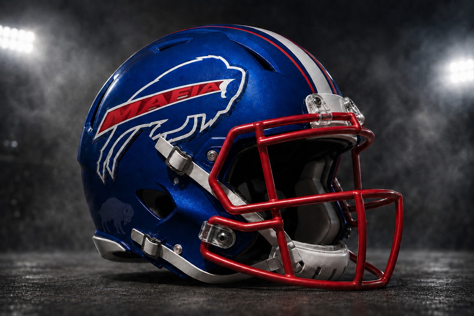 fantasy football helmet mafia Championship Space Monkey Mafia - Helmet"