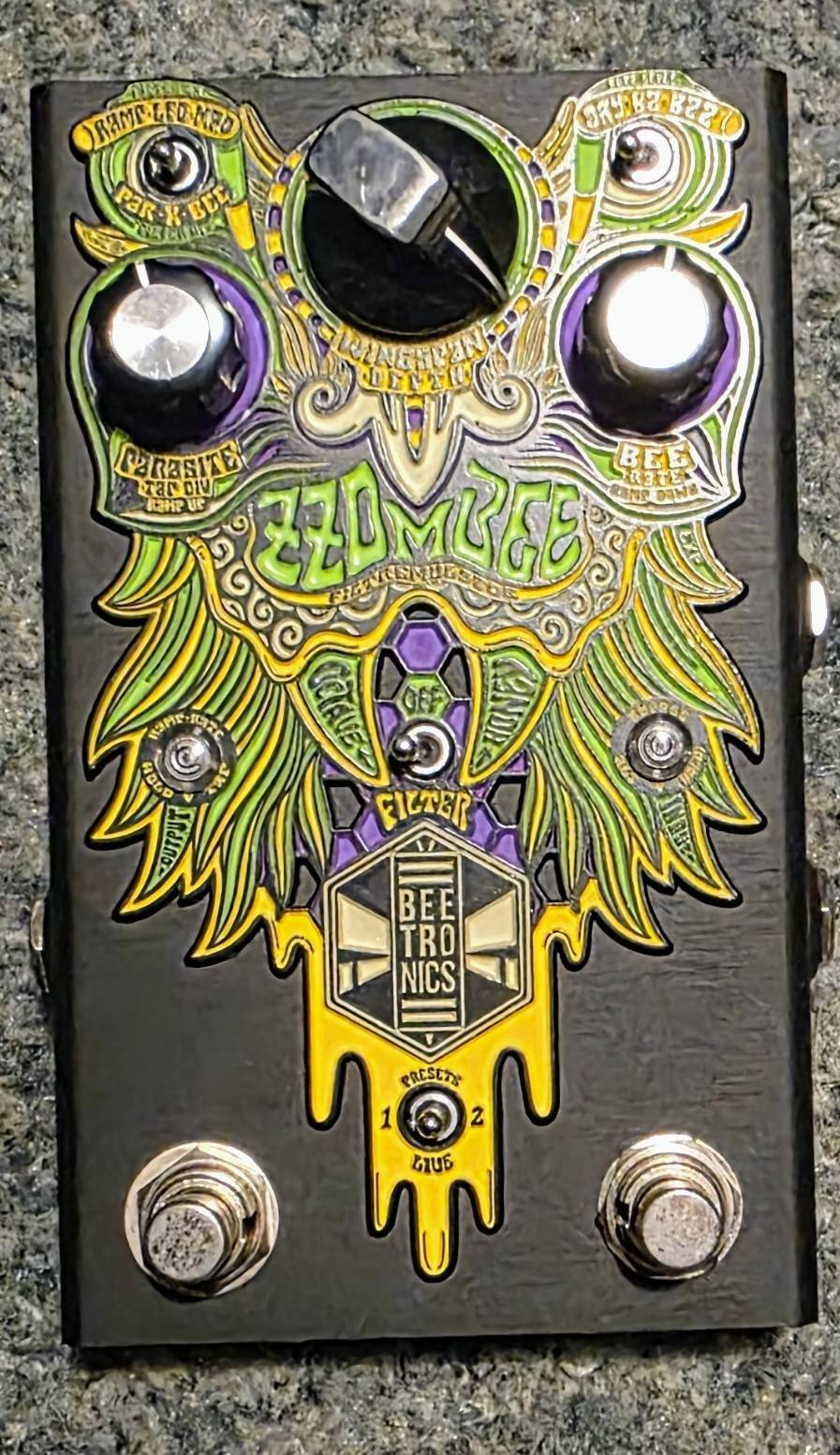 Beetronics Zzombee pedal review and features
