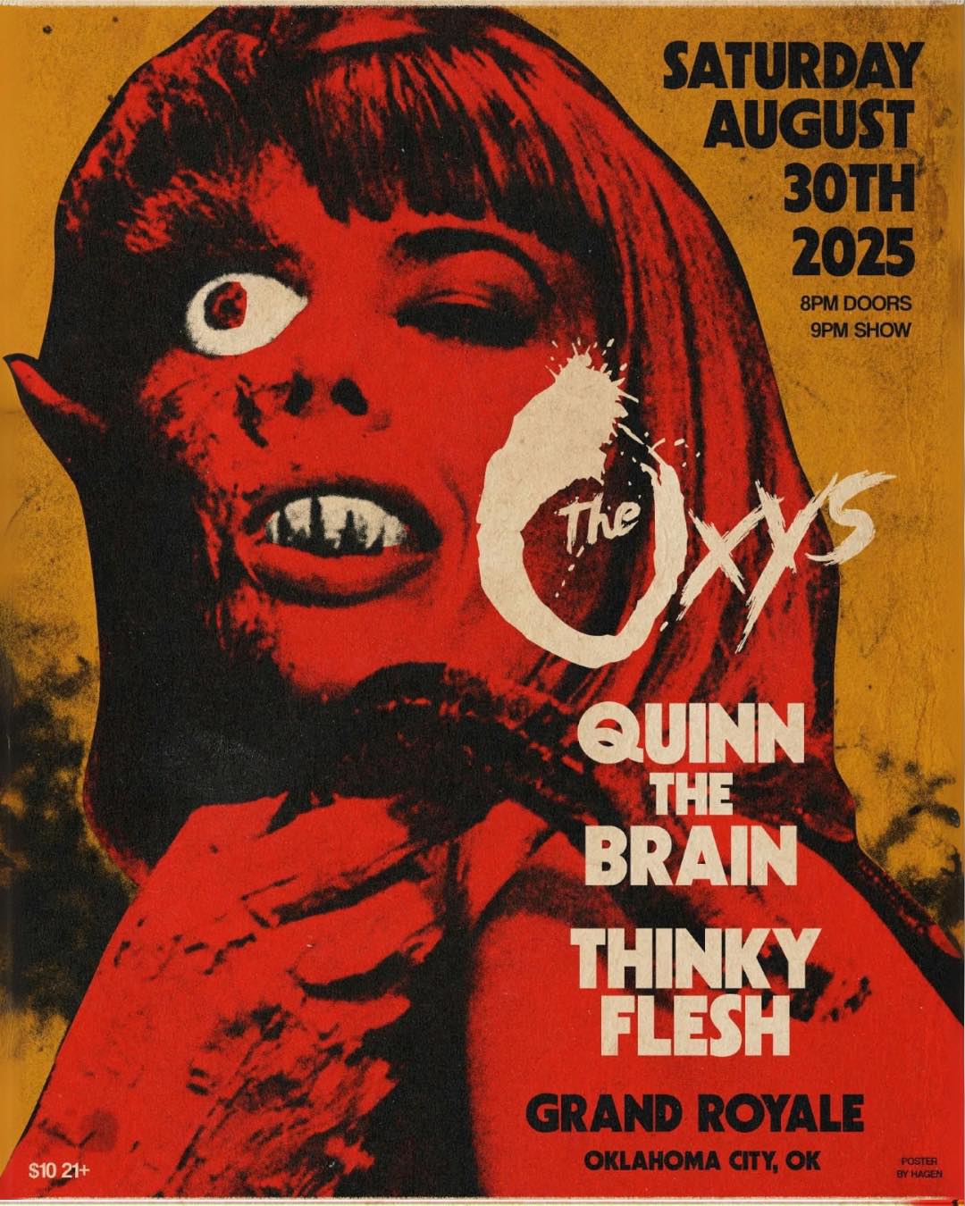 THIS SATURDAY! Legendary 90's Oxford-based garage/punk band The