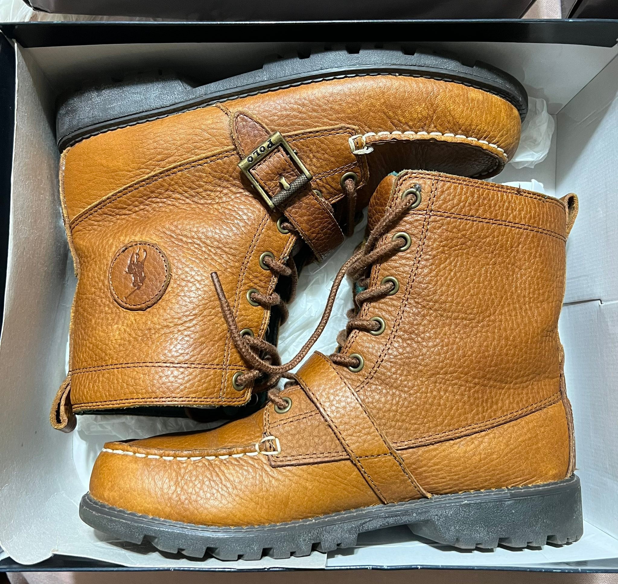 靴 Vintage PoloRalph Lauren Boots 7.5 Brown 靴 Vintage PoloRalph Lauren Boots 7.5 Brown Mens Polo Ralph Lauren