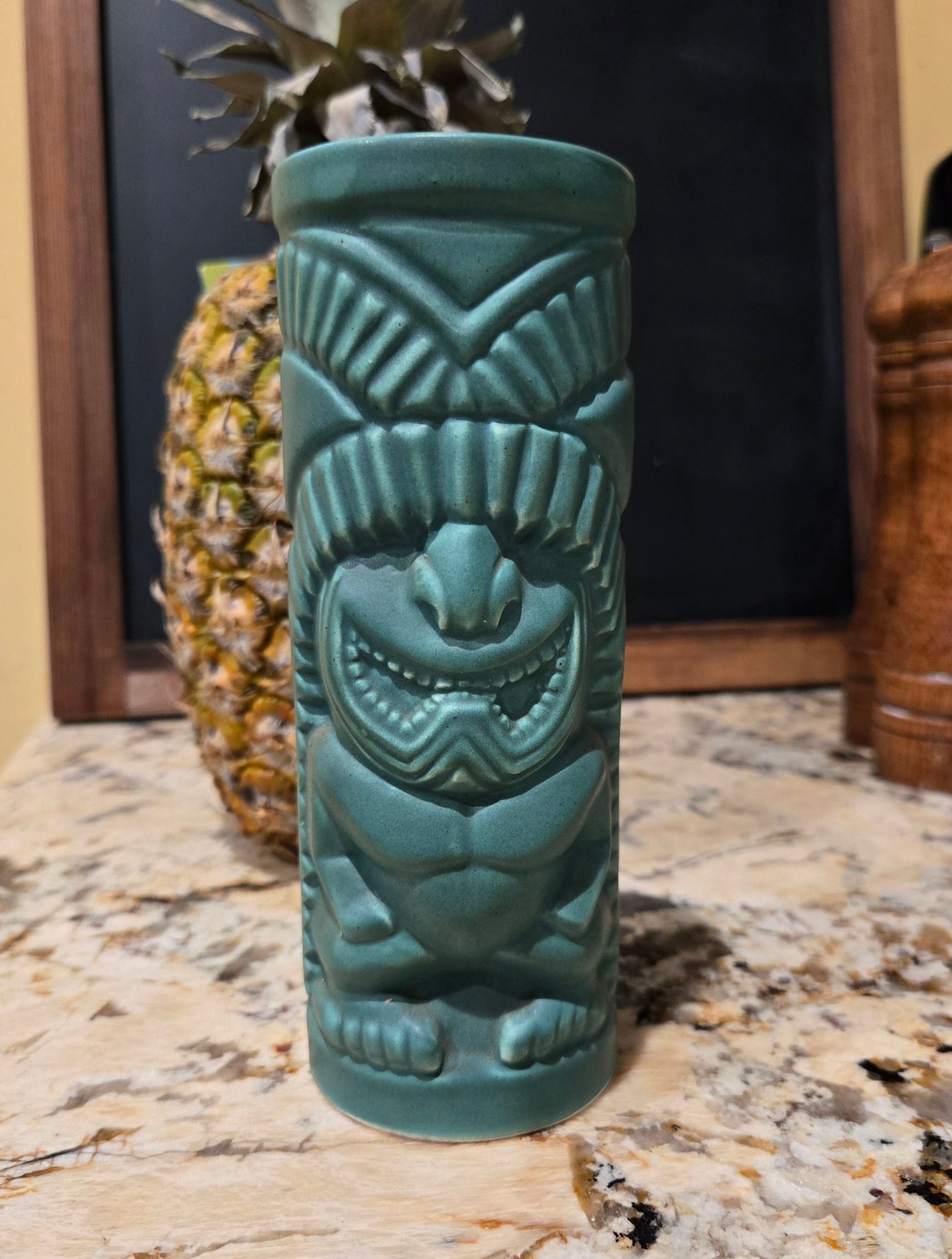 New Found a Tiki Farm Tiki mugs By. Mr. G 2001 and by Jimmy C 2002