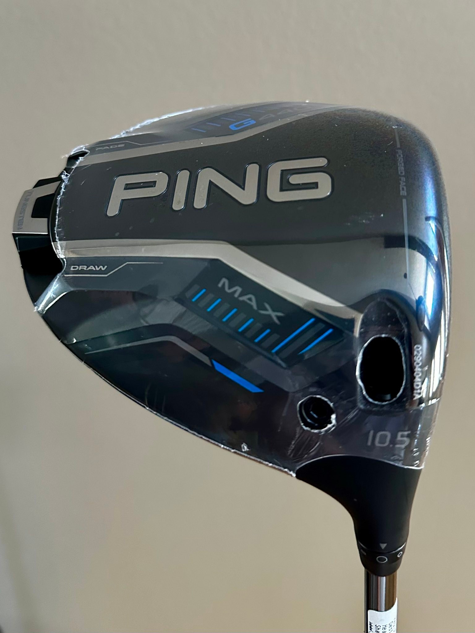 ? driver Ping G430 max 10,5* flex SR ( shaft new )