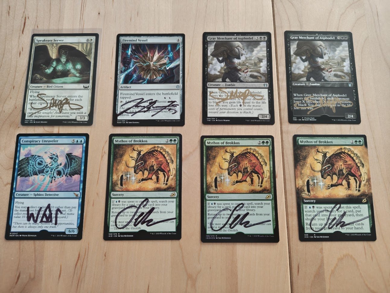 mtg アーティストプルーフ Mythos of Brokkos Magic the Gathering