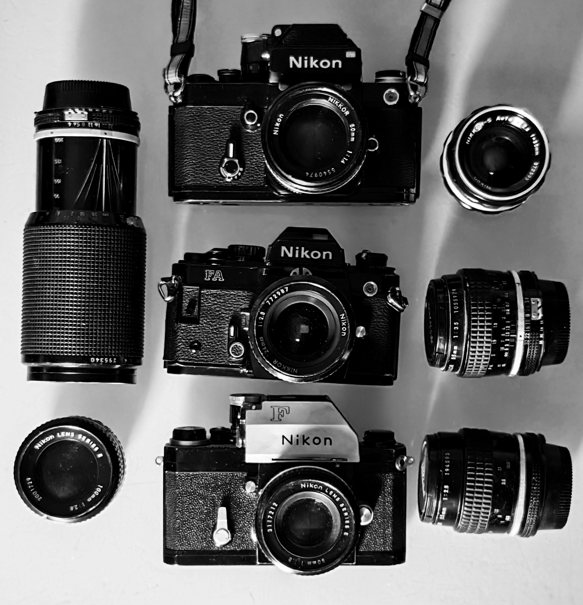 Nikon F2, Nikkor 55mm f1.2