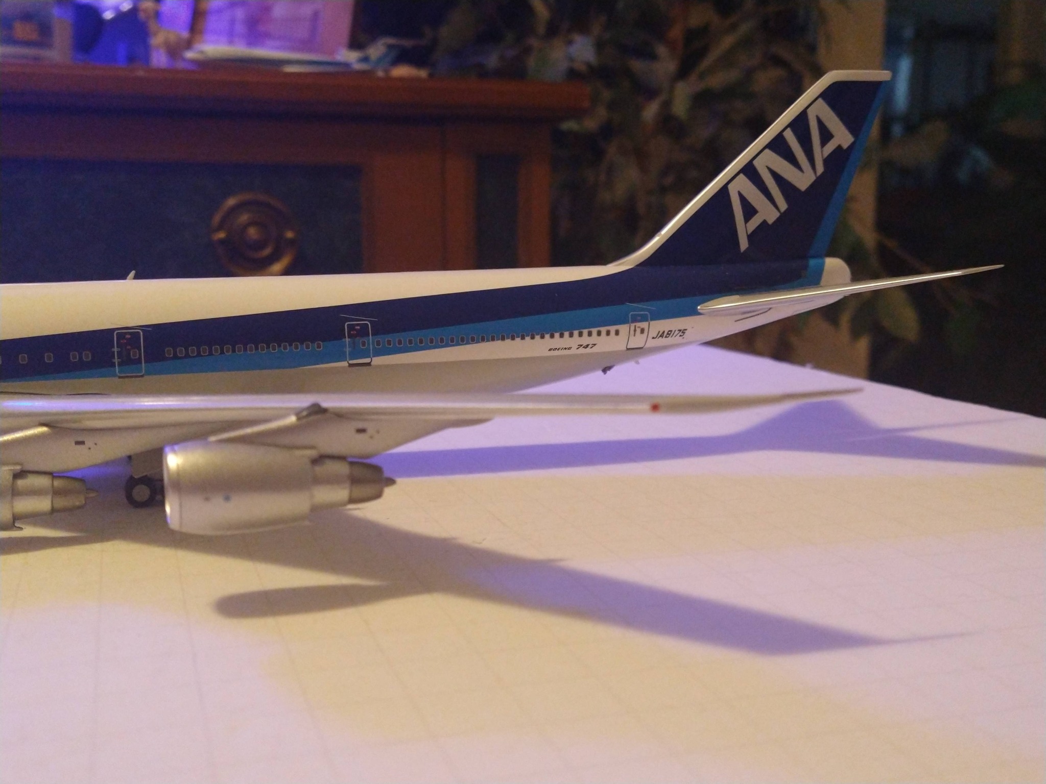 1/200 ANA 747 POKEMON JA8962 by BBOX / Inflight. On a very special