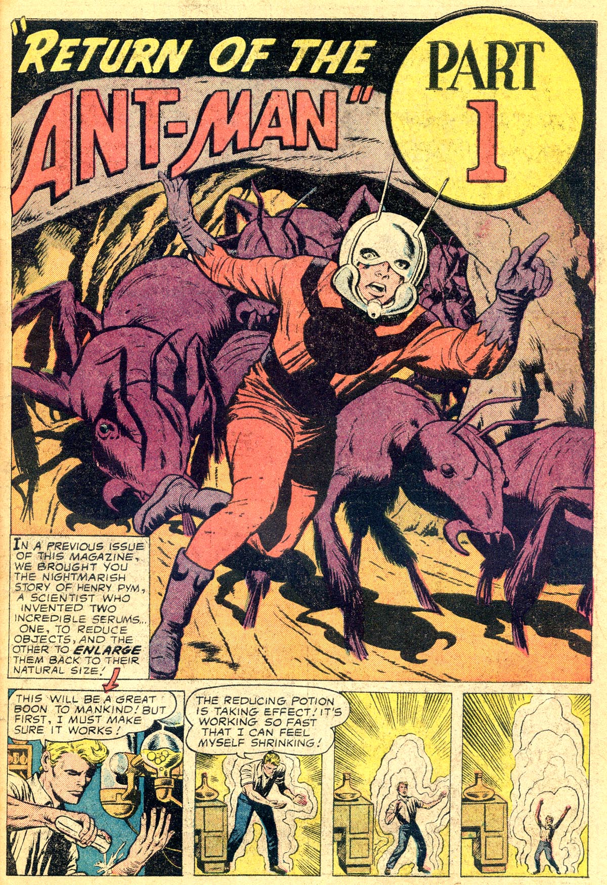Classic Comic - Tales to Astonish #35 (1962) - Origin and 2nd  display picture 1