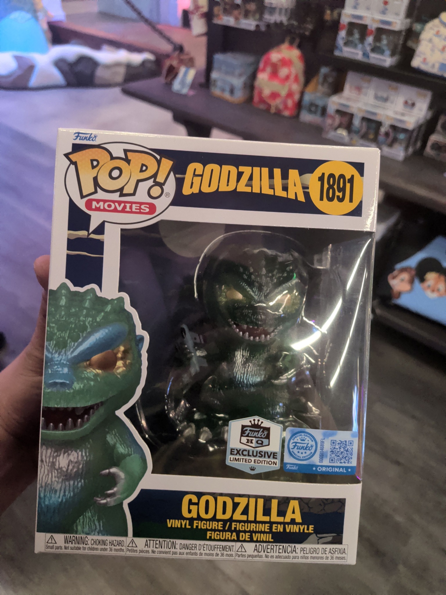 Freddy Funko as Godzilla revealed at Fundays, possible prize
