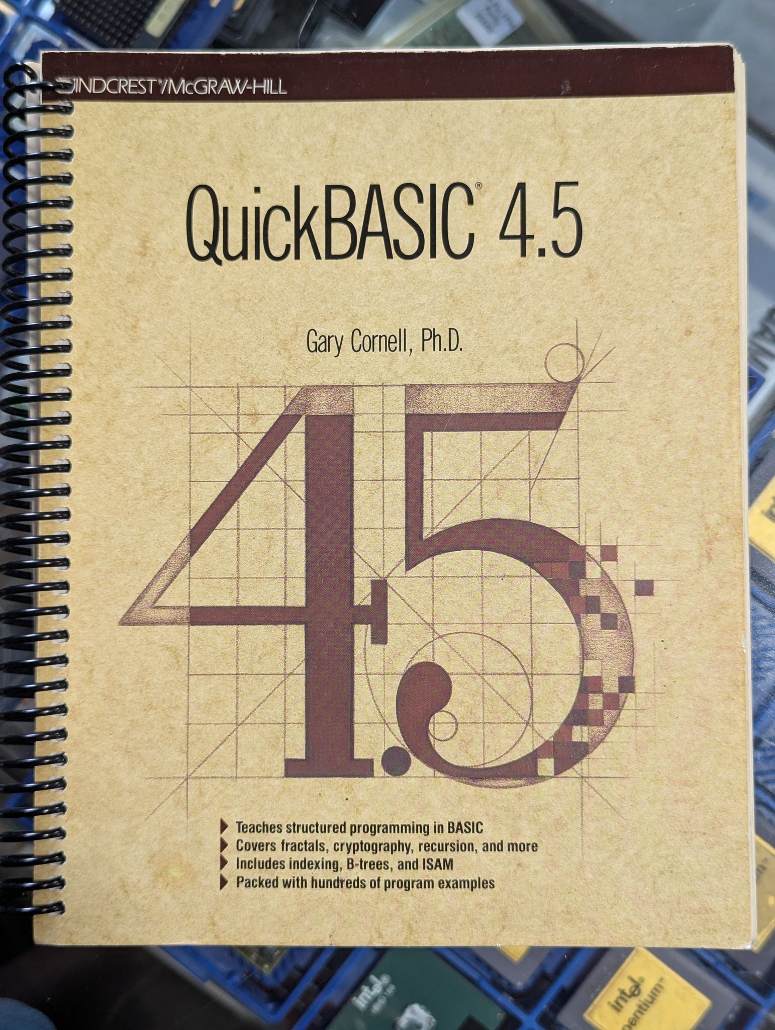 QuickBASIC 4.5 book by Gary Cornell