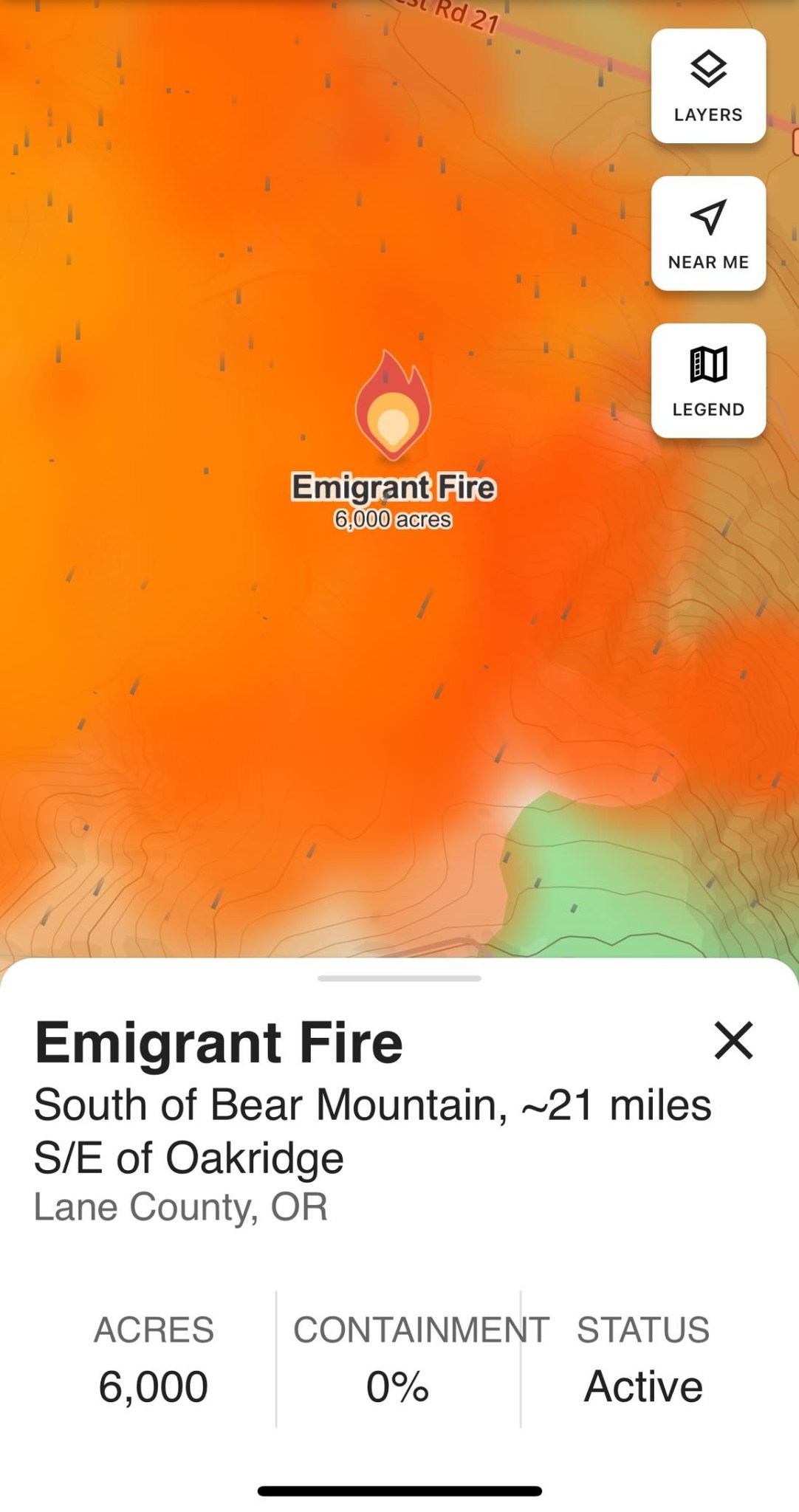 Burnt Creek Fire Update for Sunday, August 2 Start Date: Reported