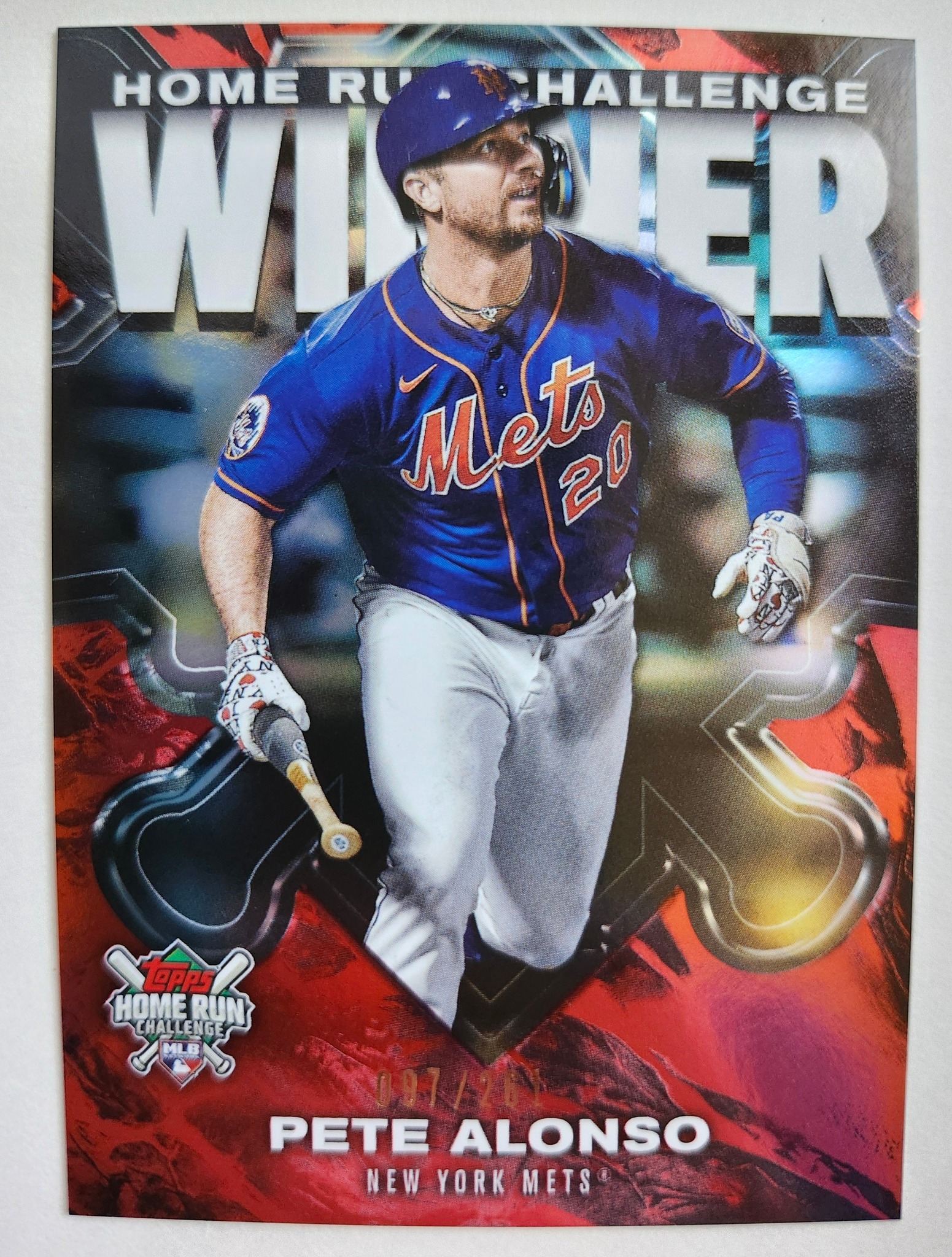 Why did Topps discontinue the home run challenge?