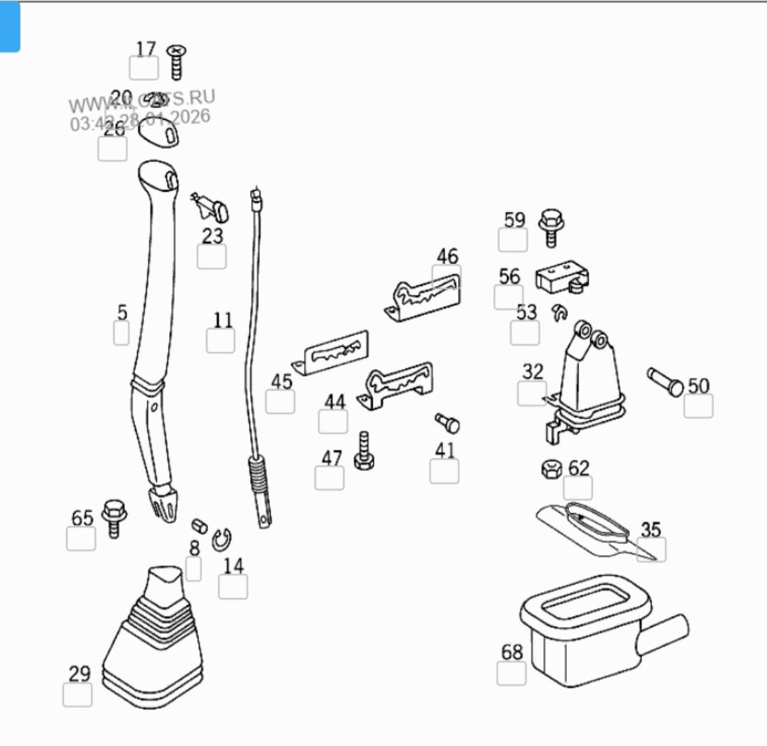 Manual Transmission Linkage Diagrams