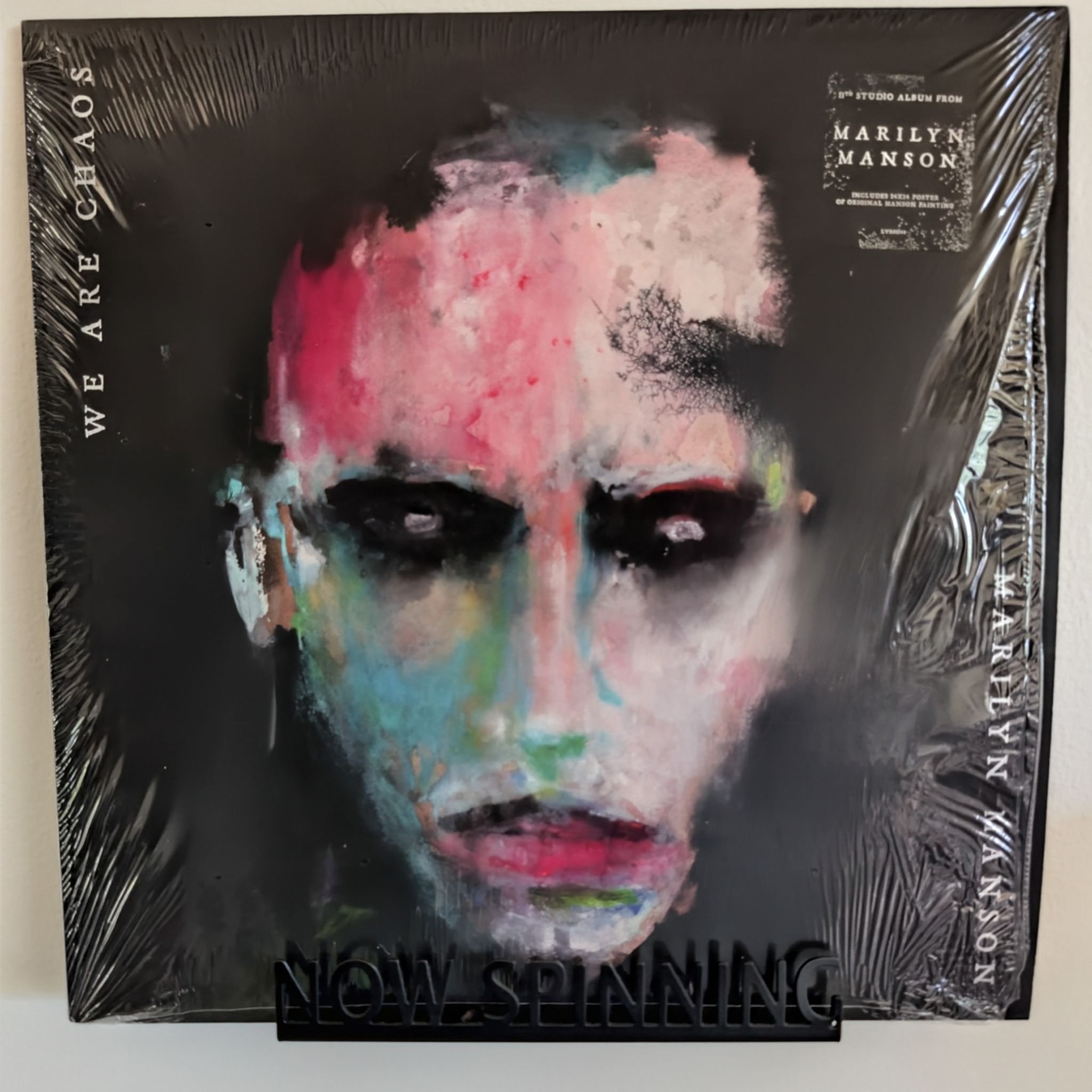 Marilyn Manson's limited 'We Are Chaos' vinyl found in Australia