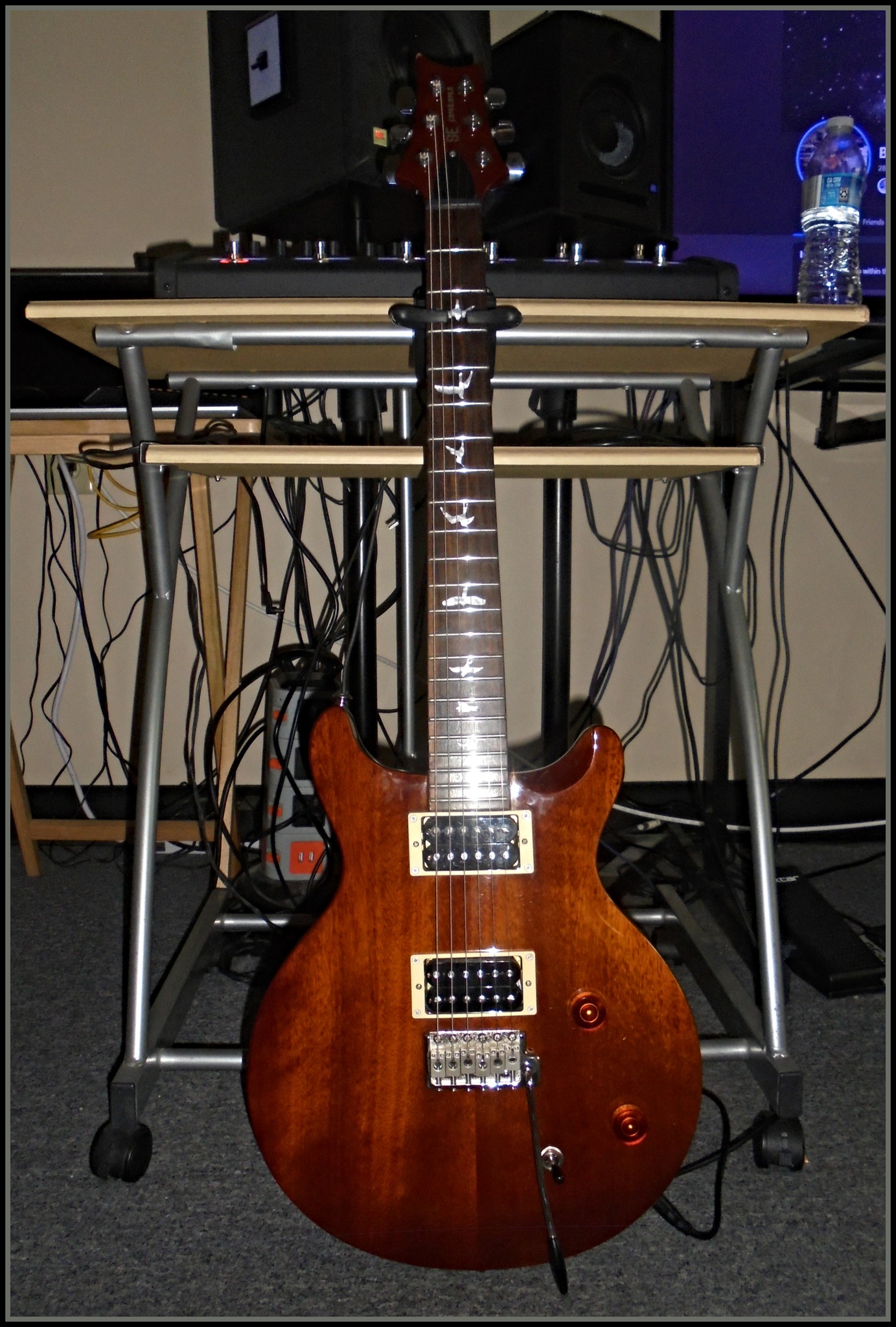 Customized PRS Santana Standard guitar with Dimarzio and Seymour