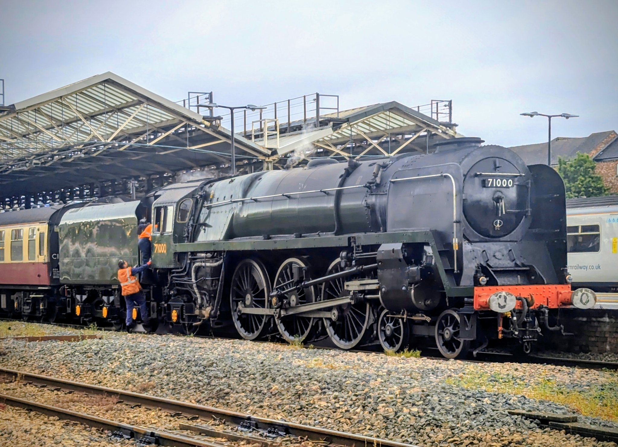 Steam Trains | 71000, Duke Of Gloucester on test run this afternoon at ...