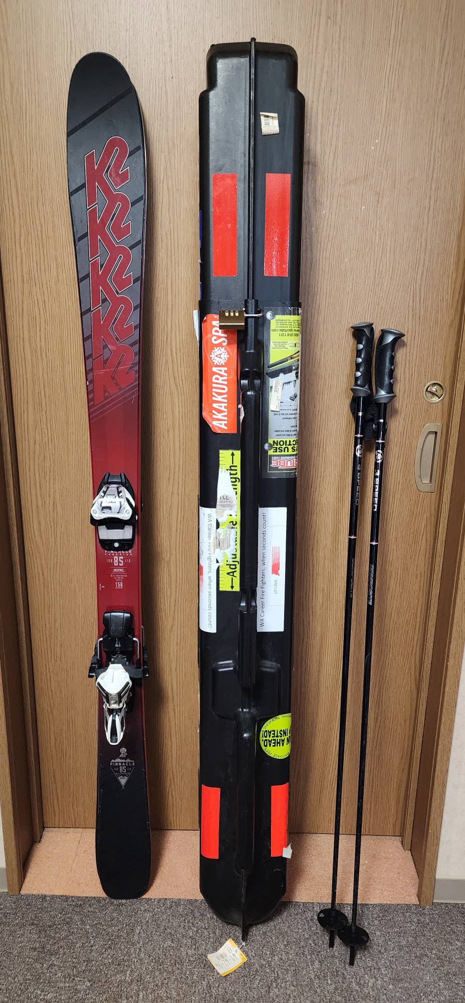 k2 escape skis with sportube Blur 76 Quikclik Free Built with a lightweight foam core these skis are approachable and confidence K2 Strike Ski + M2