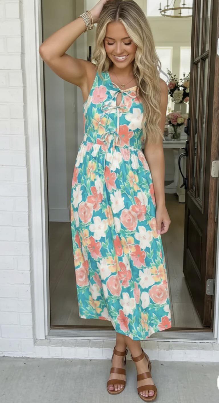 Ekkk..Who doesn't love a super cute maxi dress 😍