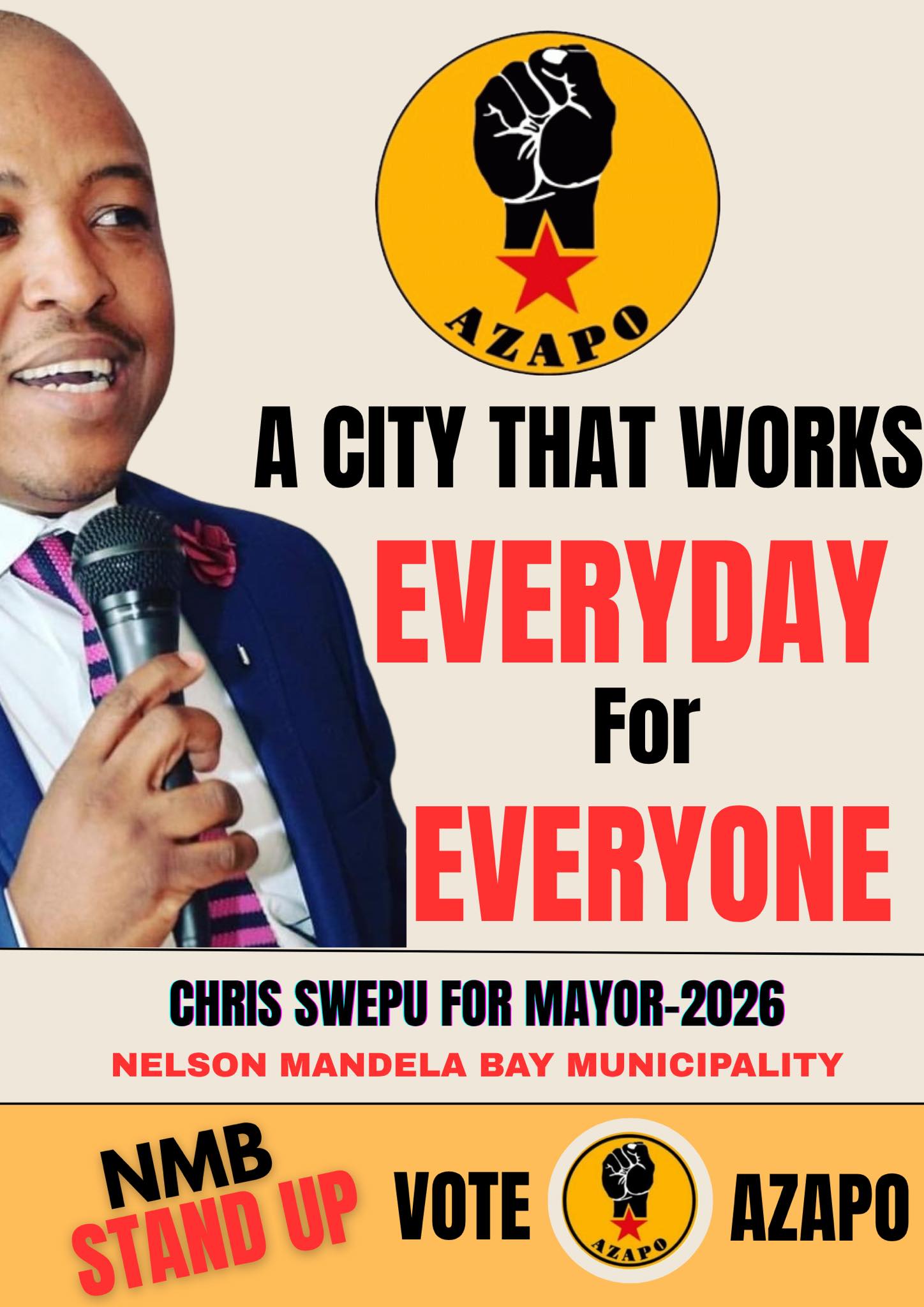 Chris - NMB iS VOTING AZAPO in the 2026 Local Government Election ...